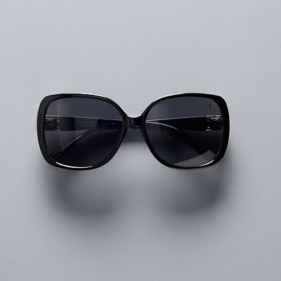 サラウーマン Women's Simply Vera Vera Wang Radlie Square Sunglasses