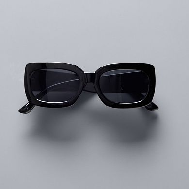 Women's Simply Vera Vera Wang Colel Rectangle Sunglasses