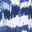 Blue White Print