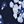 Navy Floral Print