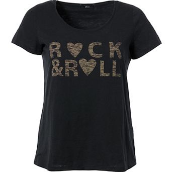 ellos Plus Size Love Graphic Tee