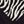 Black Zebra Heart