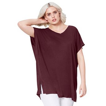 ellos Plus Size Oversized Tunic