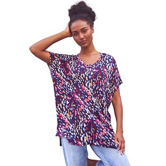 ellos Plus Size Oversized Tunic
