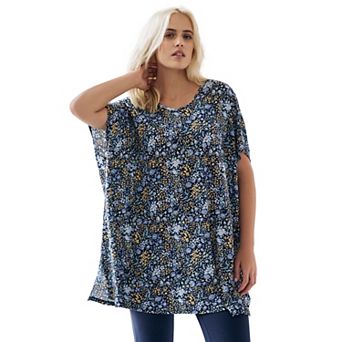 ellos Plus Size Oversized Tunic