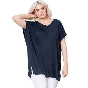 ellos Plus Size Oversized Tunic