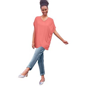 ellos Plus Size Oversized Tunic