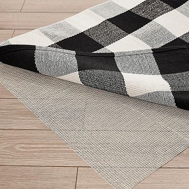 Marcielo Cotton Plaid Rugs Outdoor Mats 23.5 by 35.4 Inches