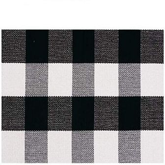 Marcielo Cotton Plaid Rugs Outdoor Mats 27.5 by 43 in