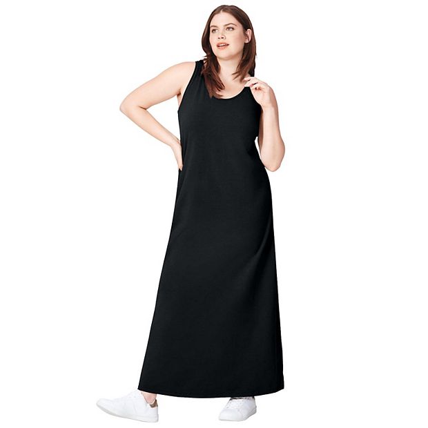 v line wedding dress Simple Wedding Dress with Pockets,A-line Gown with Deep V-neck,WD00619, US6 / Black main image 1