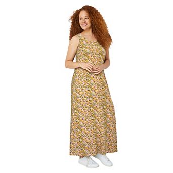 ellos Plus Size Sleeveless Knit Maxi Dress