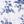 White Navy Print