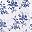 White Navy Print