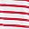 Chili Red White Stripe
