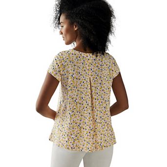 ellos Plus Size Trapeze Knit Tee