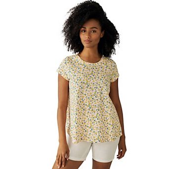 ellos Plus Size Trapeze Knit Tee