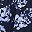 Navy Floral Print