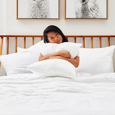 Cosy House Collection 2-pack Everyday Down Alternative Pillow - Breathable Cover Microfiber Fill