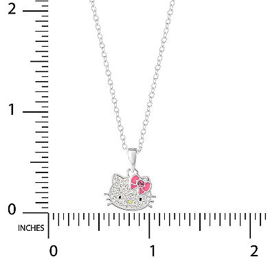Sanrio Hello Kitty Silver Plated Pendant Necklace