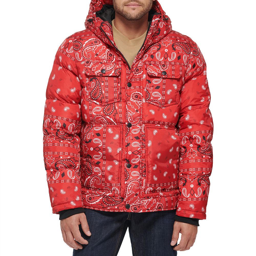 HOODED PUFFER JACKET FOR THE LOVE OF LEO main image 0