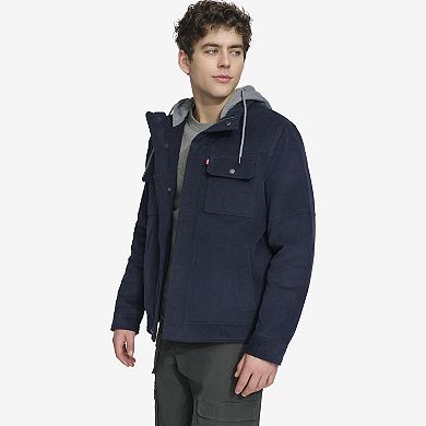 Men's Levi's Hooded Corduroy Shacket