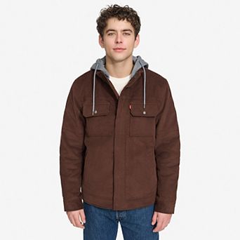 Men's Levi's® Hooded Corduroy Shacket