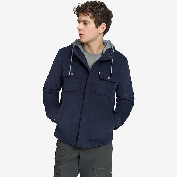 Men's Levi's® Hooded Corduroy Shacket