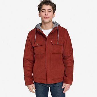 Men's Levi's® Hooded Corduroy Shacket