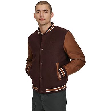 Men's Levi's® Mixed Media Letterman Bomber Jacket