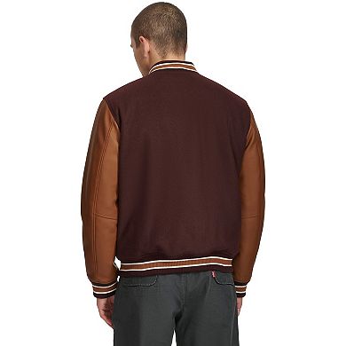 Men's Levi's® Mixed Media Letterman Bomber Jacket