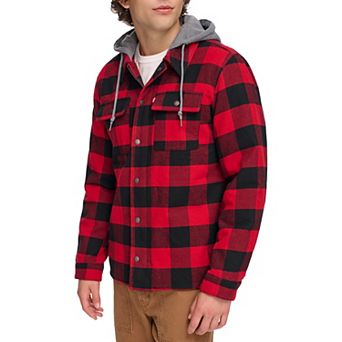 Men's Levi's® Shirt Jacket with Fleece Hood