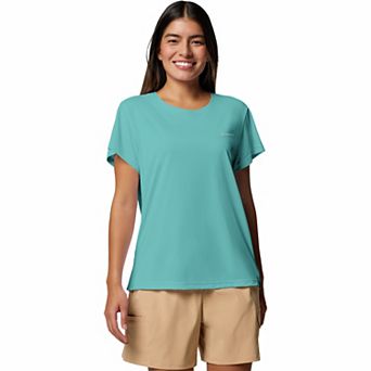 Women's Columbia Bluevista Hill Omni-WICK™ Short Sleeve Crewneck Tee