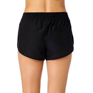 Juniors' Hurley Elastic Waist Boardshorts With Tie Front