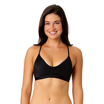 Juniors' Hurley Scoop Front Adjustable Bralette Top