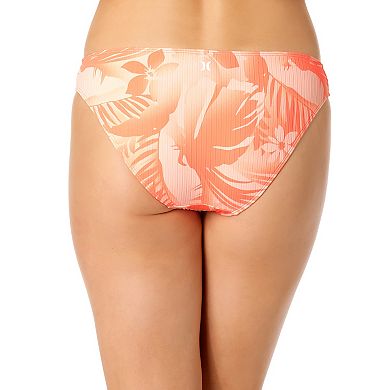 Juniors' Hurley Mahalo Ribbed Bikini Bottoms