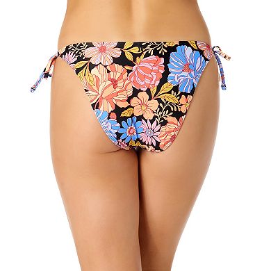 Juniors' Hurley Dahlia Dreams Side Tie Swim Bottoms