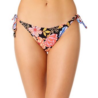 Juniors' Hurley Dahlia Dreams Side Tie Swim Bottoms