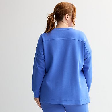 Plus Size Tek Gear Ultracomfort Crew Neck Top