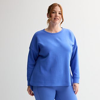 Plus Size Tek Gear Ultracomfort Crew Neck Top