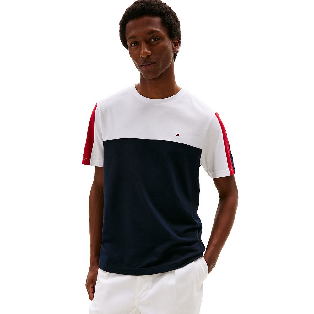 Men's Tommy Hilfiger Global Stripe Colorblock Tee