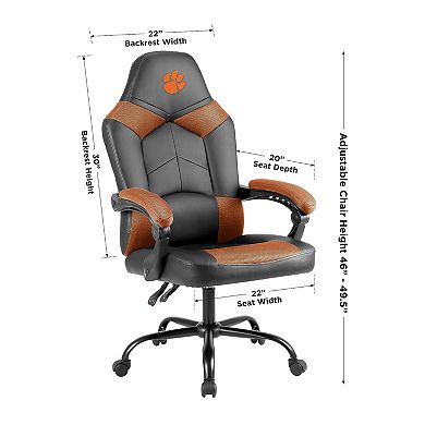 NCAA Clemson Tigers Oversized Office Chair