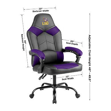 NCAA LSU Tigers Oversized Office Chair