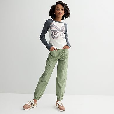 Girls 6-20 SO® Cargo Jogger Pants in Regular & Plus Size