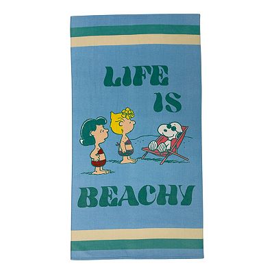 Peanuts Beachy Beach Towel