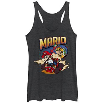 Juniors' Nintendo Mario Kart Racer Racerback Tank Top