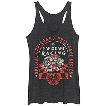 Juniors' Nintendo Mario Kart Racing Racerback Tank Top