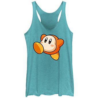 Juniors' Nintendo Kirby Waddle Dee Racerback Tank Top
