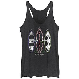 Juniors' Outer Banks Kildare Surf Shop Racerback Tank Top