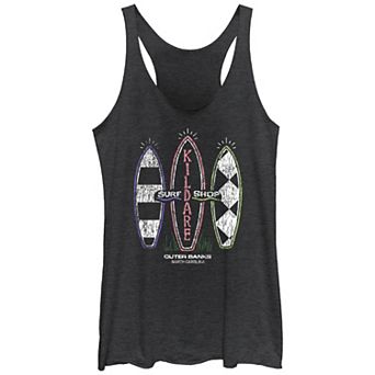 Juniors' Outer Banks Kildare Surf Shop Racerback Tank Top