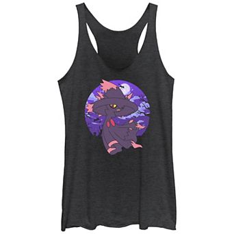 Juniors' Pokemon Mismagius Spooky Night Racerback Tank Top